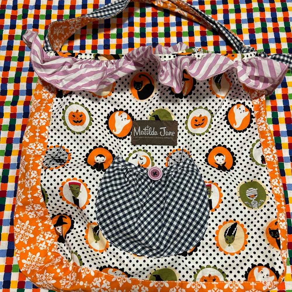 Matilda Jane Joey Halloween treat bag